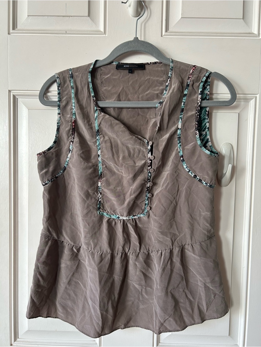 BCBG MAXAZRIA SILK BLOUSE